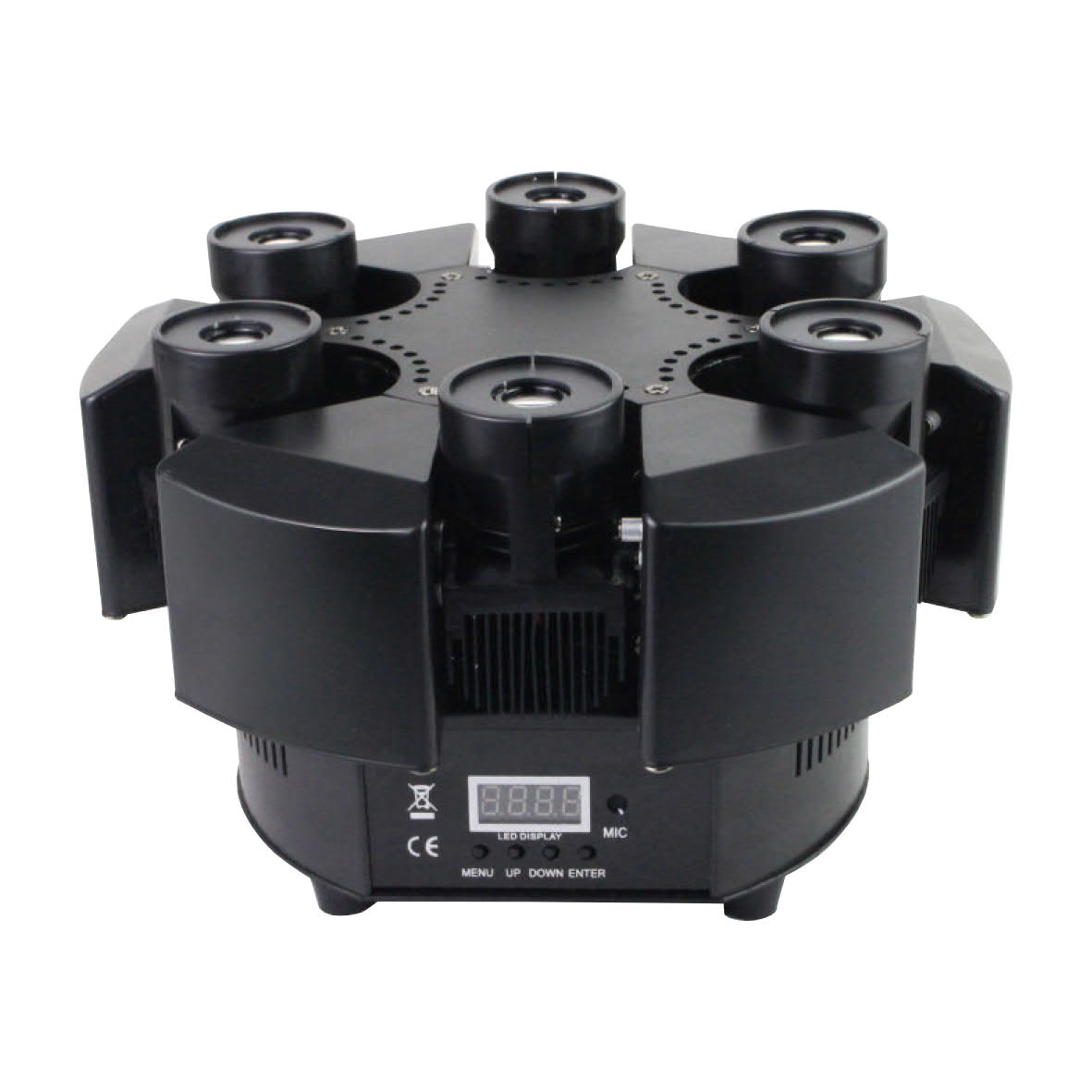 迷你六顆旋風激光燈