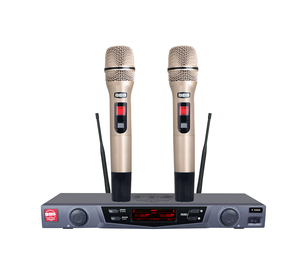 BBS一拖二無線話筒F-550S